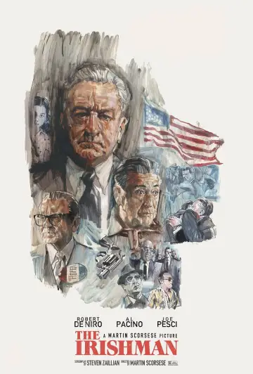 Plakat do filmu "Irlandczyk" #1726046