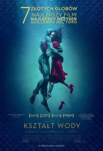 Plakat do filmu "Kształt wody" #597944