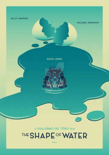 Plakat do filmu "Kształt wody" #597945
