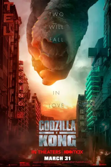 Plakat do filmu "Godzilla vs. Kong" #16393