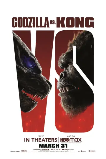 Plakat do filmu "Godzilla vs. Kong" #16394
