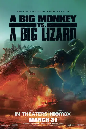 Plakat do filmu "Godzilla vs. Kong" #16401