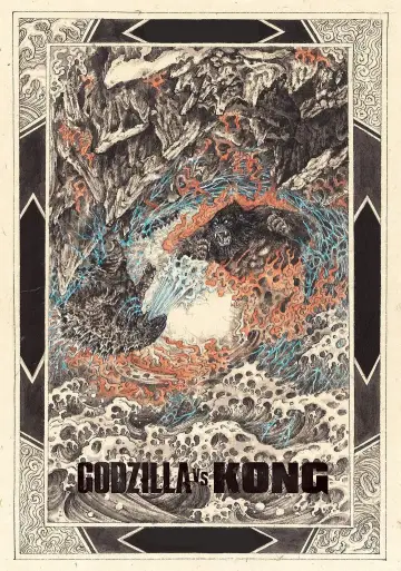 Plakat do filmu "Godzilla vs. Kong" #441984