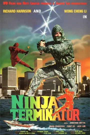 Plakat do filmu "Ninja Terminator" #540324