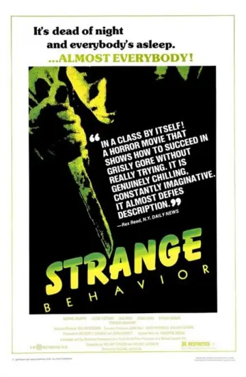 Plakat do filmu "Strange Behavior" #1075766