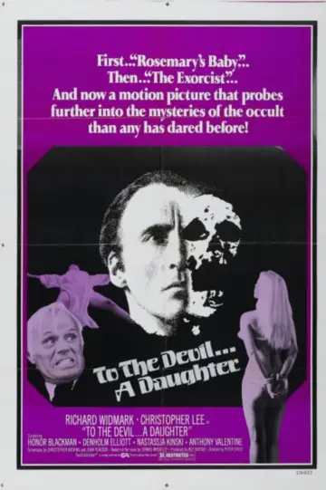 Plakat do filmu "Córka Dla Diabła" #1095927