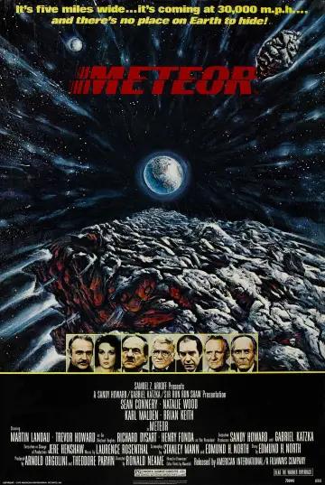 Plakat do filmu "Meteoryt" #1086457