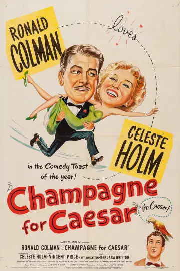 Plakat do filmu "Champagne for Caesar" #1040722