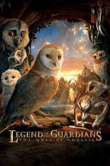 Plakat do filmu "Legendy sowiego królestwa: Strażnicy Ga
