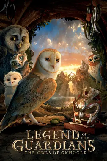 Plakat do filmu "Legendy sowiego królestwa: Strażnicy Ga