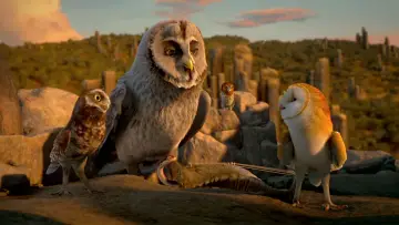 Zasłona do filmu "Legendy sowiego królestwa: Strażnicy Ga