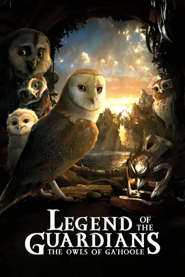Plakat do filmu "Legendy sowiego królestwa: Strażnicy Ga