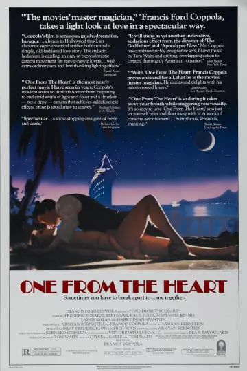 Plakat do filmu "One from the Heart" #195466
