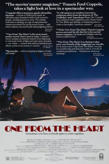 Plakat do filmu "One from the Heart" #759177