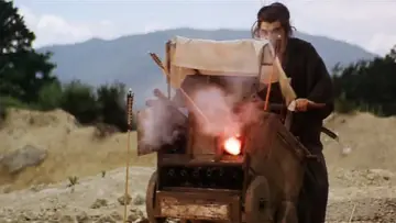 Zasłona do filmu "子連れ狼 死に風に向う乳母車" #948491