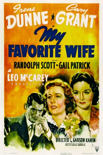 Plakat do filmu "My Favorite Wife" #1087160
