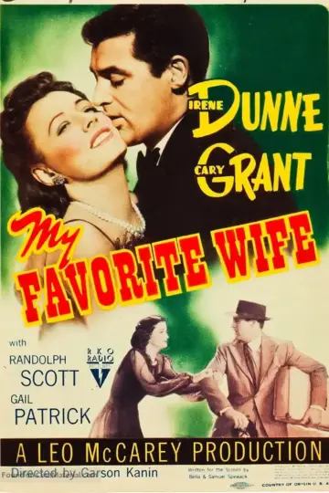Plakat do filmu "My Favorite Wife" #1087162