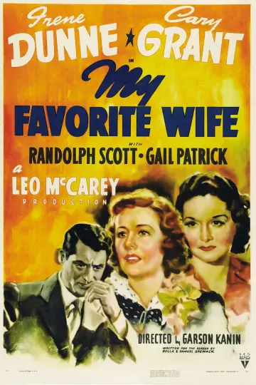 Plakat do filmu "My Favorite Wife" #664139