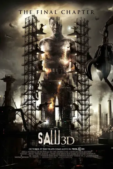 Plakat do filmu "Piła 3D" #31647