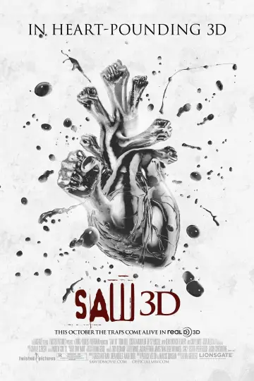 Plakat do filmu "Piła 3D" #785857