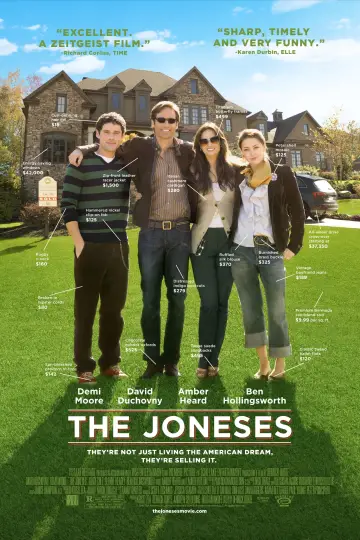 Plakat do filmu "Niedościgli Jonesowie" #144097