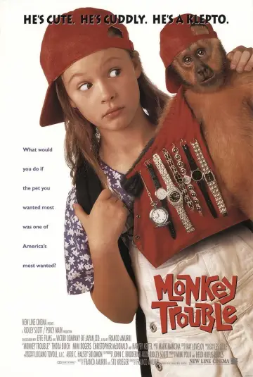 Plakat do filmu "Małpi kłopot" #1068180