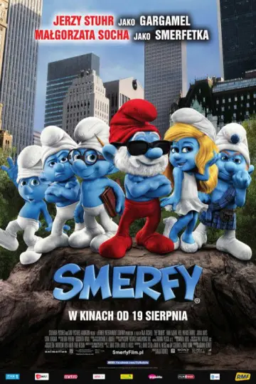 Plakat do filmu "Smerfy" #733595