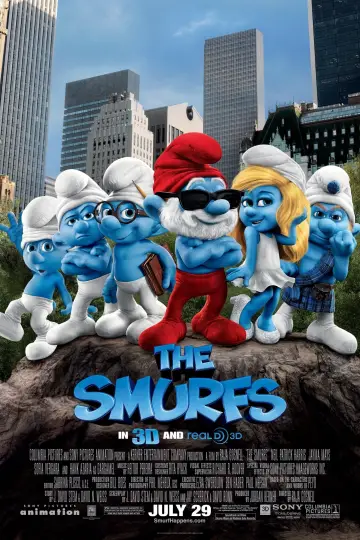 Plakat do filmu "Smerfy" #733596