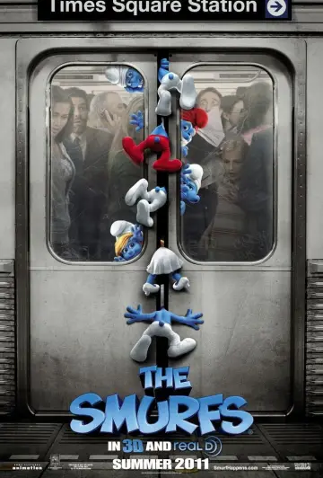 Plakat do filmu "Smerfy" #733597