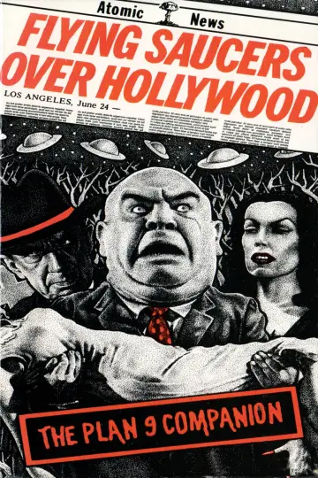Plakat do filmu "Flying Saucers Over Hollywood: The 