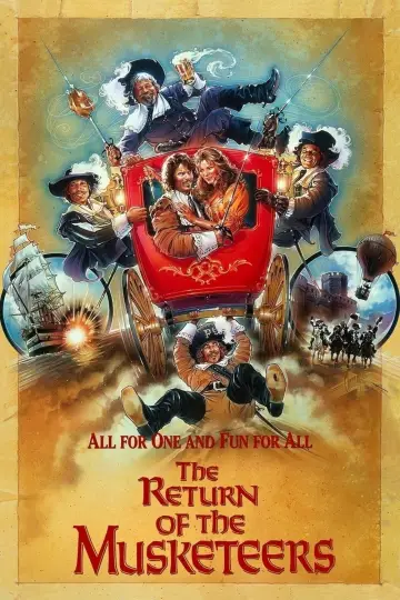 Plakat do filmu "Powrót muszkieterów" #1037751