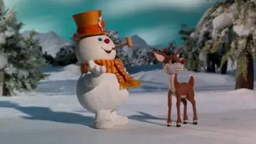 Zasłona do filmu "Rudolph and Frosty