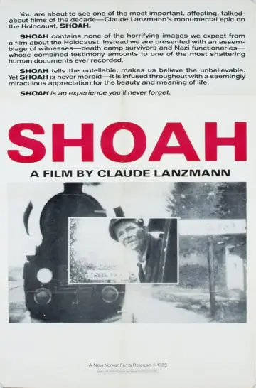 Plakat do filmu "Shoah" #1017711