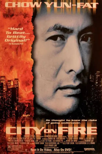 Plakat do filmu "Płonące Miasto" #944400