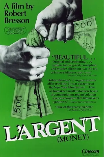 Plakat do filmu "Pieniądz" #1124534