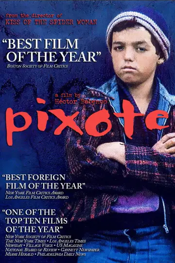 Plakat do filmu "Pixote: A Lei do Mais Fraco" #1870471