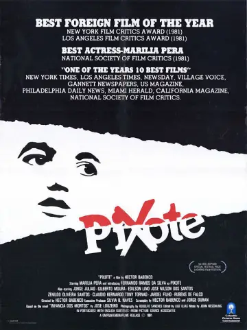Plakat do filmu "Pixote: A Lei do Mais Fraco" #1870477