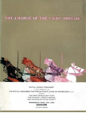Plakat do filmu "Szarża lekkiej brygady" #1068584
