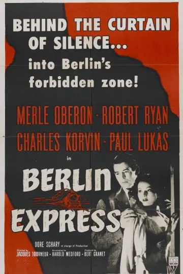 Plakat do filmu "Berlin Express" #1108526