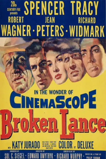 Plakat do filmu "Złamana lanca" #1105854