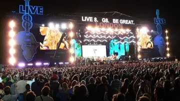Zasłona do filmu "Live 8" #727565