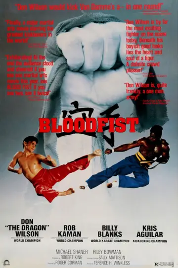 Plakat do filmu "Krwawa Pięść" #653986