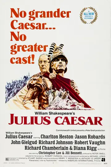 Plakat do filmu "Julius Caesar" #620640