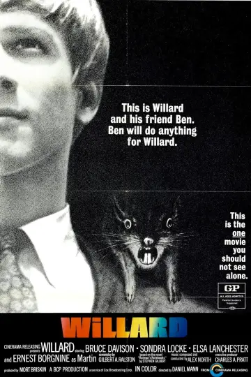 Plakat do filmu "Willard" #1087236