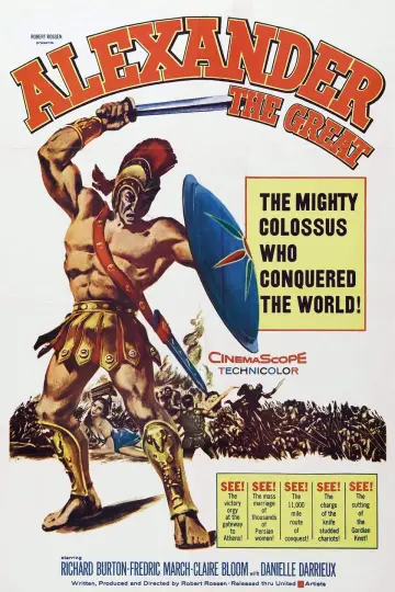 Plakat do filmu "Aleksander Wielki" #107585