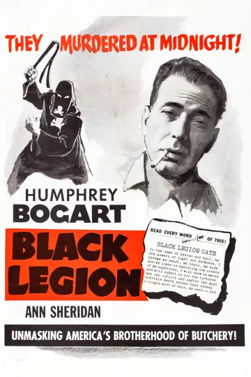 Plakat do filmu "Czarny legion" #1137793