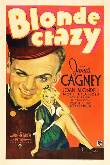 Plakat do filmu "Blonde Crazy" #1130695