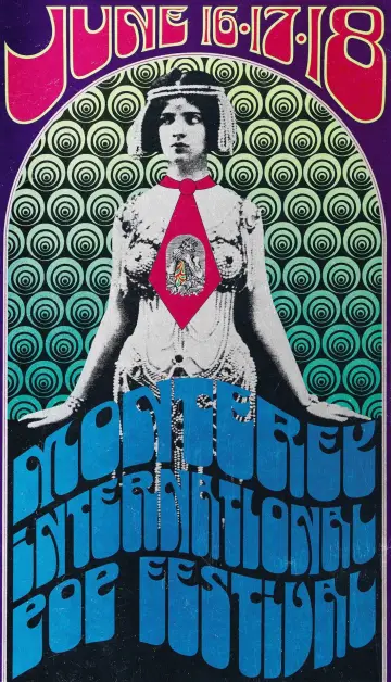 Plakat do filmu "Monterey Pop" #1131860