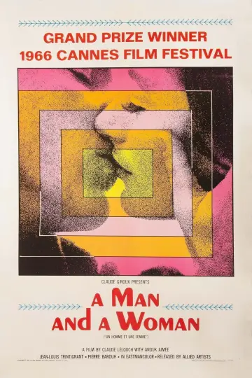 Plakat do filmu "Kobieta i mężczyzna" #533812