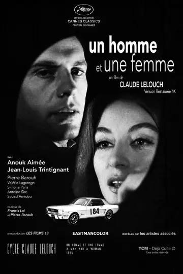 Plakat do filmu "Kobieta i mężczyzna" #883397